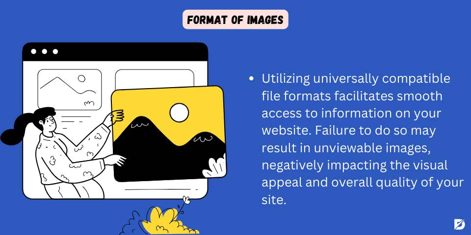 format of images